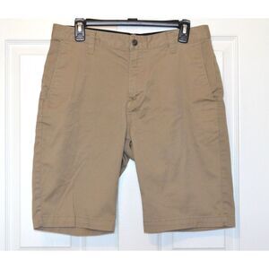 Men's Volcom Beige Shorts Men's Size 32‎ Inseam 10"  Outdoor